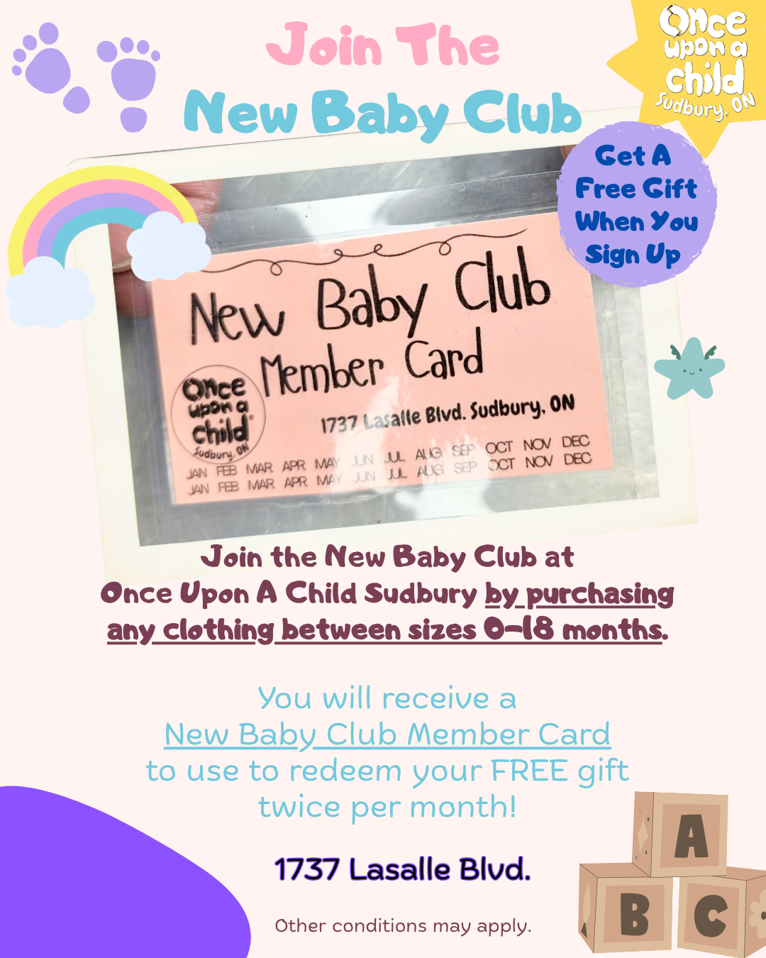 Join The New Baby Club